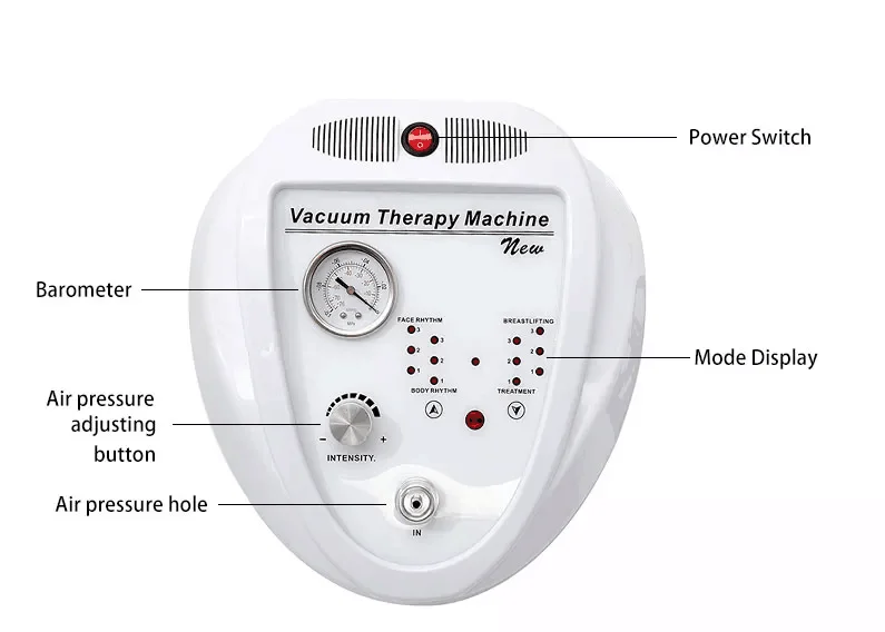 HOT SALE breast enlarger vacuum pump butt plumping vacuum body vacuum machine