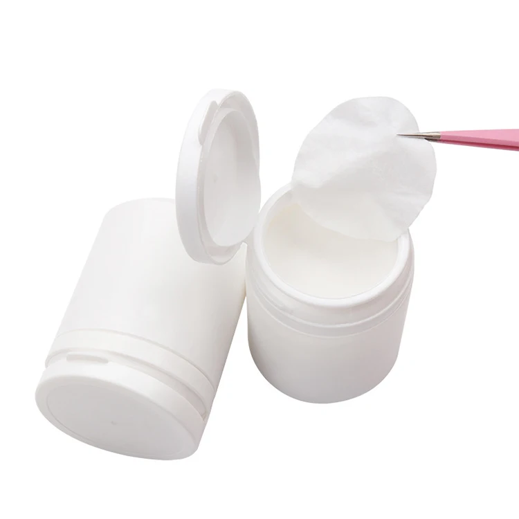 Private Label Eyelash Cleaning Cotton Slices Multipurpose Makeup Pads