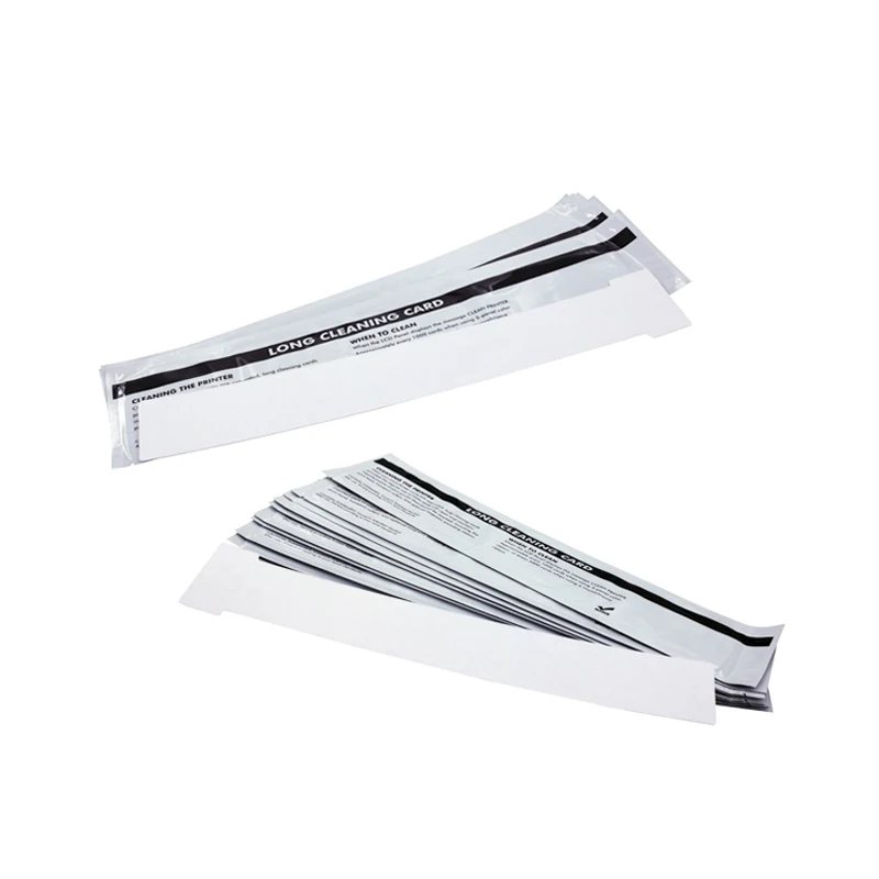 25pcs 360mm Long T-Shape Cleaning Card Kit for Magicard Enduro, Enduro Duo, Rio Pro