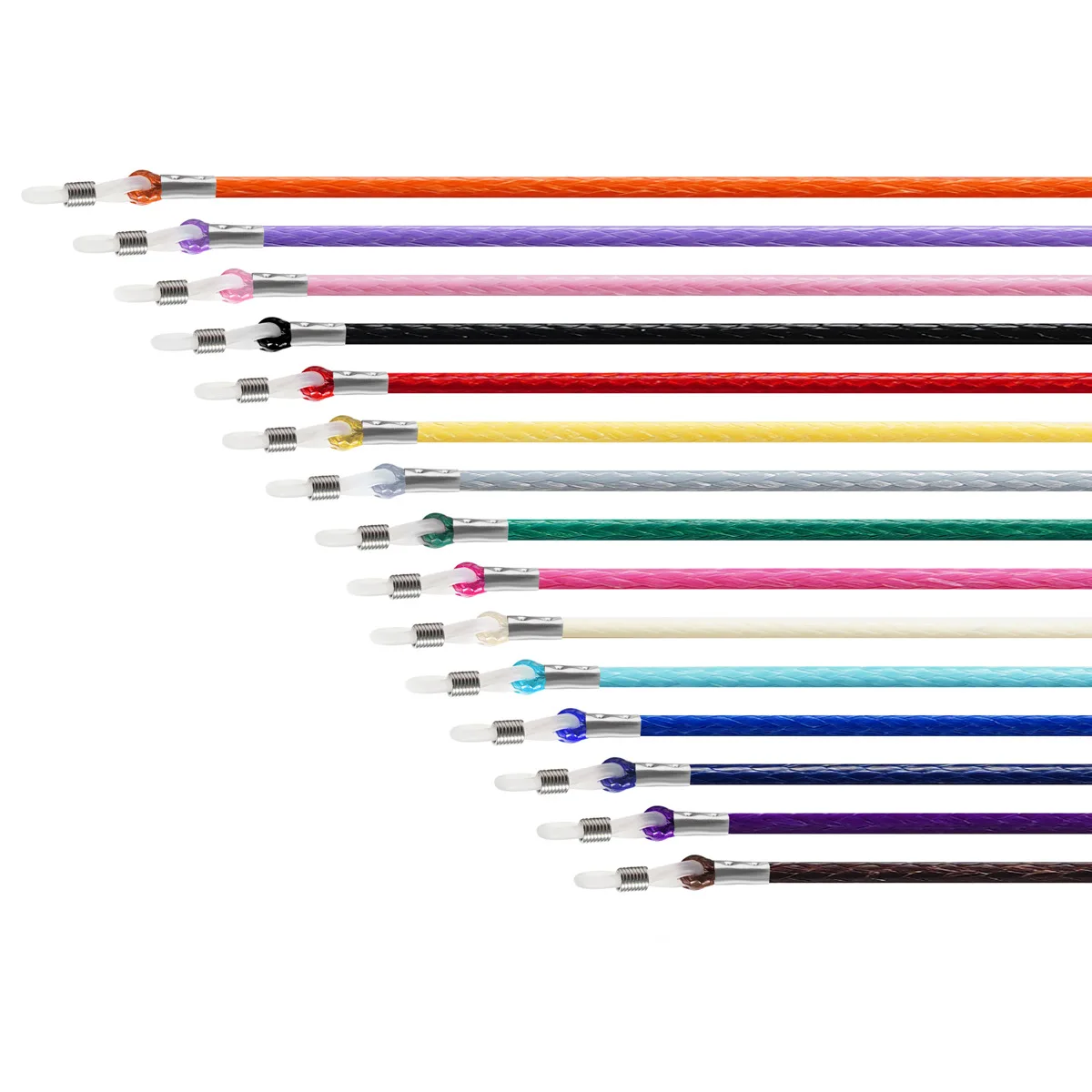 Colorful Wax Rope Glasses Strap Sunglasses Lanyard Eyeglasses Cord Eyewear Retainer Accessories Glasses Chain