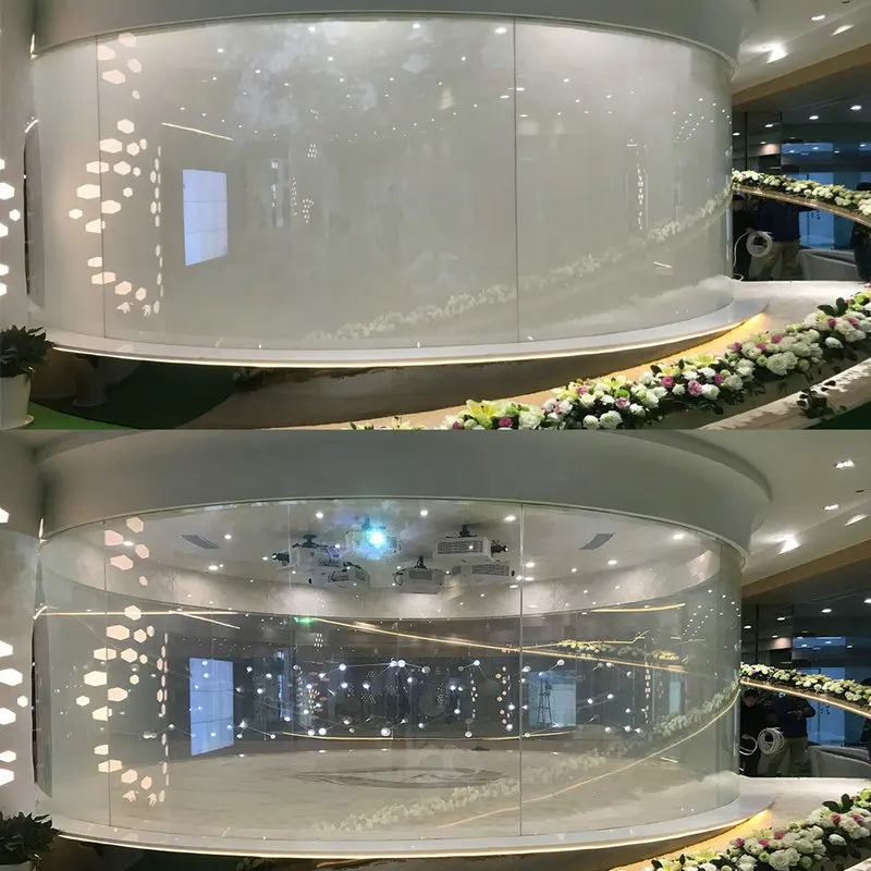 Electric smart glass high quality magic switchable PDLC film for shop window