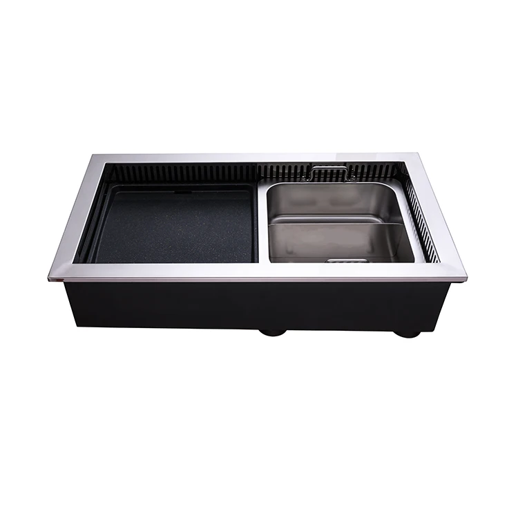 Коммерческий корейский гриль для ресторана по индивидуальному заказу, барбекю, Электрический обеденный стол shabu