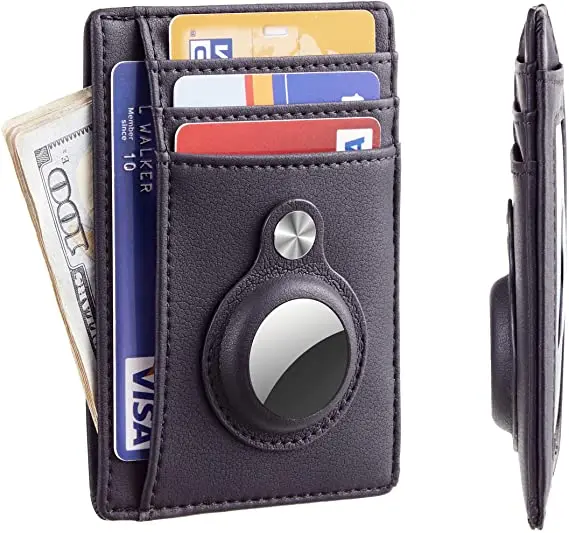 Leyi credit cards professional supplier packing used to put credit airtag wallet card holder with multi-card slot