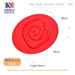Liyou Home Gym Equipment For Sale Balance Board Kids Step Board Core Balance Board Roller Baby Sensory Training Equipment Toys