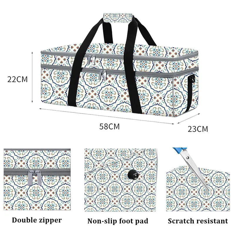 Mergeboon Custom Cricut Bag Travel Portable Bags for Cricut Maker 3 Machine Cutting Carry Storage Case Waterproof