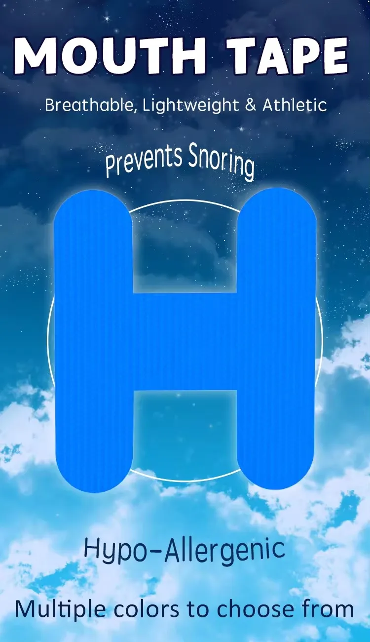 Best Selling Product Anti Snoring Mouth Tape Breathing-Nasal Congestion Relief for Enhancing or Improving Nasal