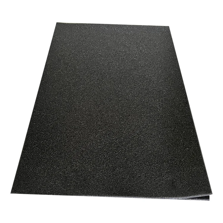 Wholesale  sponge sheet material pu foam bulk sound insulation shockproof size customize