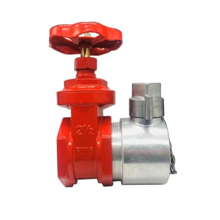 China factory good quality 2 inch 2.5 inch brass fire hydrant valve for sale