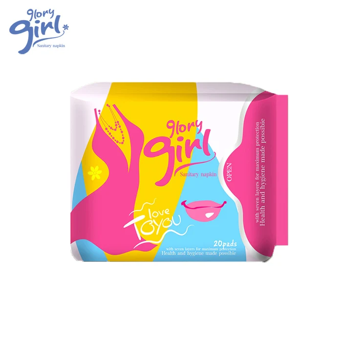 Super Large Overnight Absorption Breathable Organic Cotton Pad for Menstrual Period