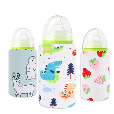 Custom Electric USB Milk Water Bottle Warmer For Car Travel