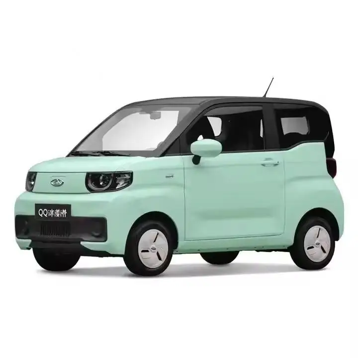 Низкие цены сделано в Китае маленький мини-рулевое управление Chery QQ мороженое для девушек 100% электромобиль