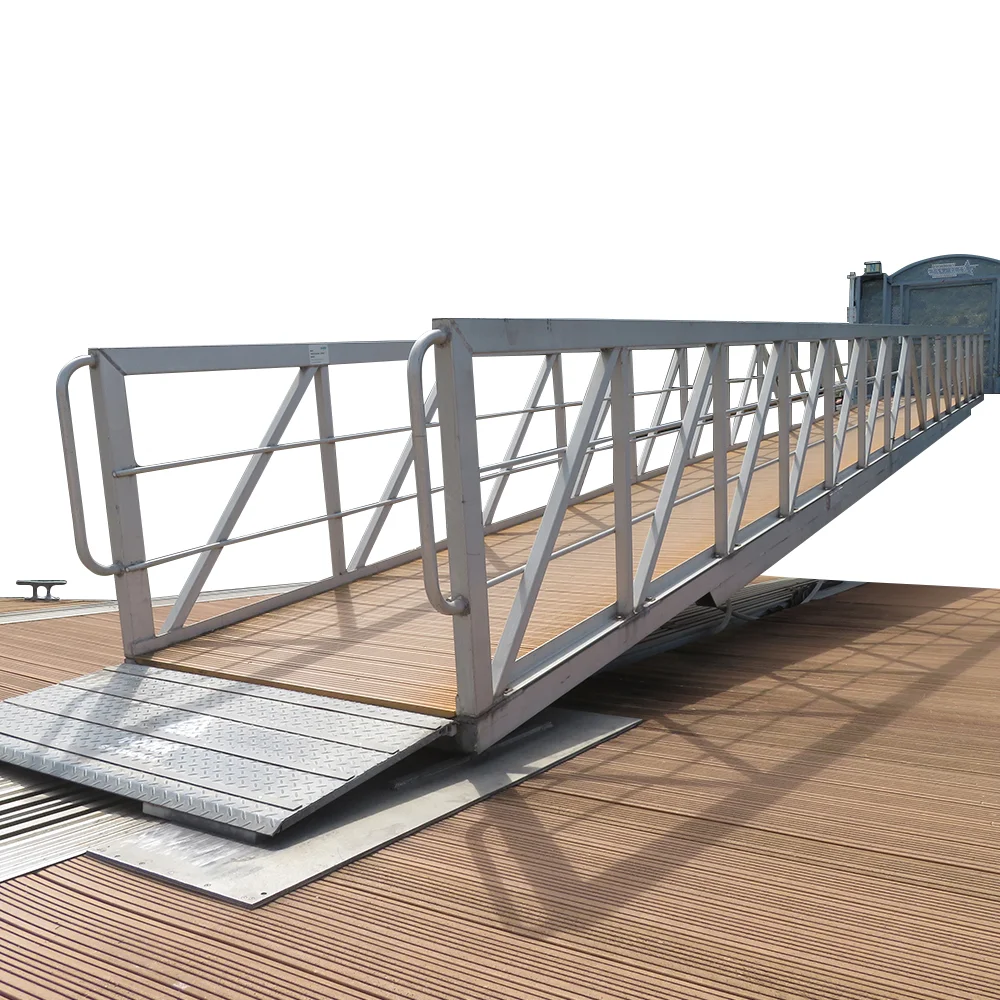 Engineering Floating Dock Pontoons Boat Pontoon Floating Pier Jetty  Marine Decking Berth Bridges Yacht  Aluminum Wharf