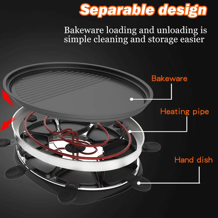 Wholesale price Smokeless BBQ Grill Indoor Electric Barbecue Grills Korea Nonstick Electric Grill