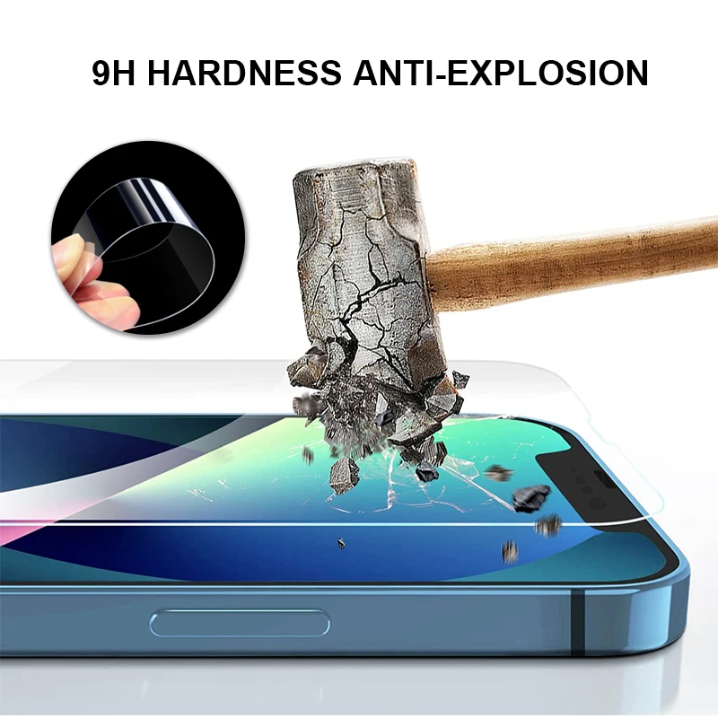 HOFI Wholesale 2.5D full cover cell mobile phone Clear Tempered Glass Screen Protector for iphone 12 13 pro max