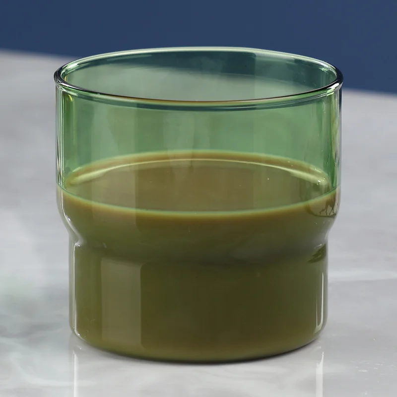 Borosilicate high quality OEM drinking glass cup for coffee beer juice milk home party use glass cup