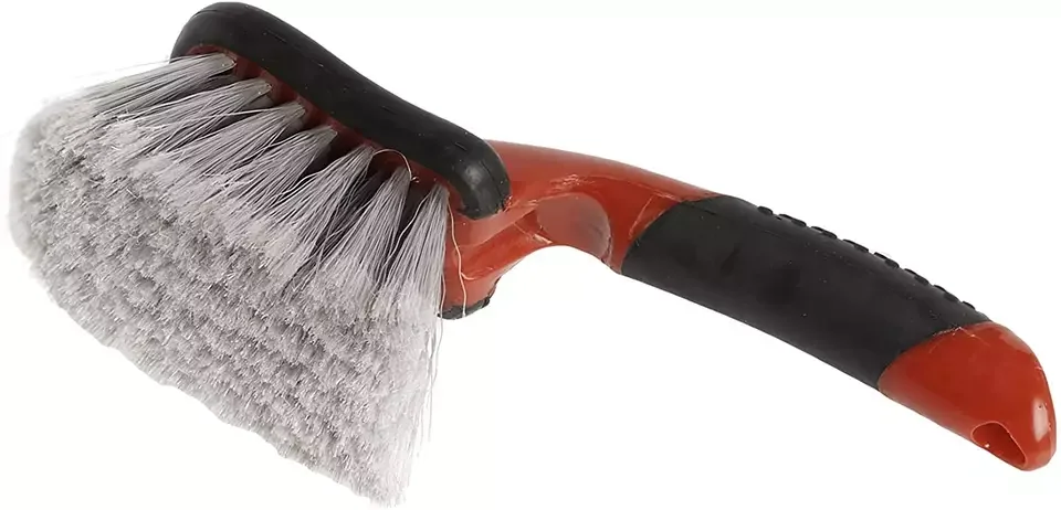 Customized Long Handle Soft Bristle Car Wash Brush Quality Brush Soft Wheel Brush