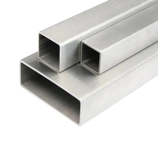 
201 304 Mill finish stainless steel square decoration pipe 