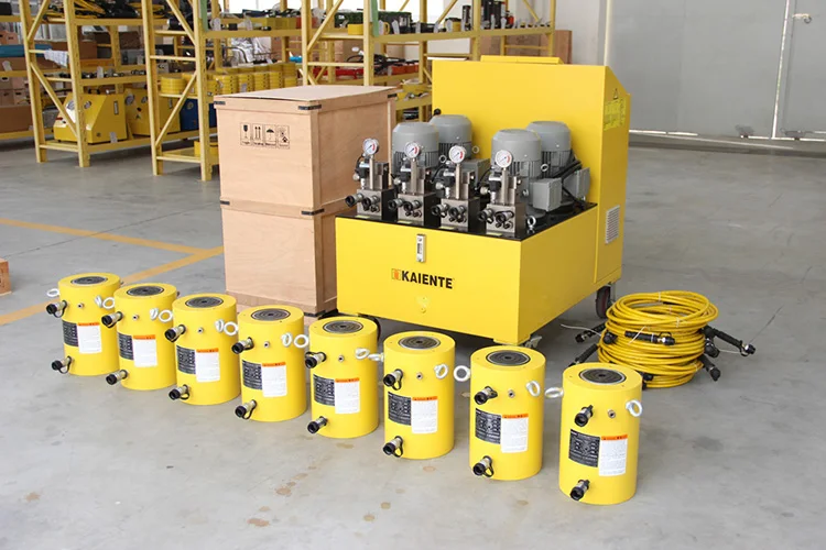 50-1000T Hydraulic Cylinder Jack Hydraulic Load  Return 150T Hydraulic Jack