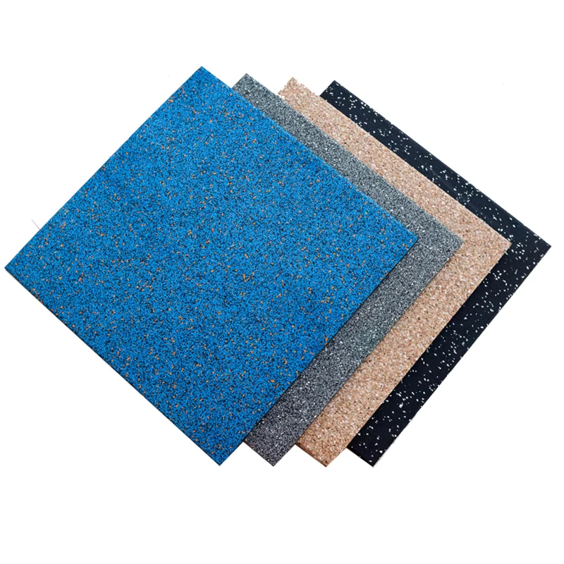 
Factory direct sell sound insulation shock absorption gym rubber flooring tile 