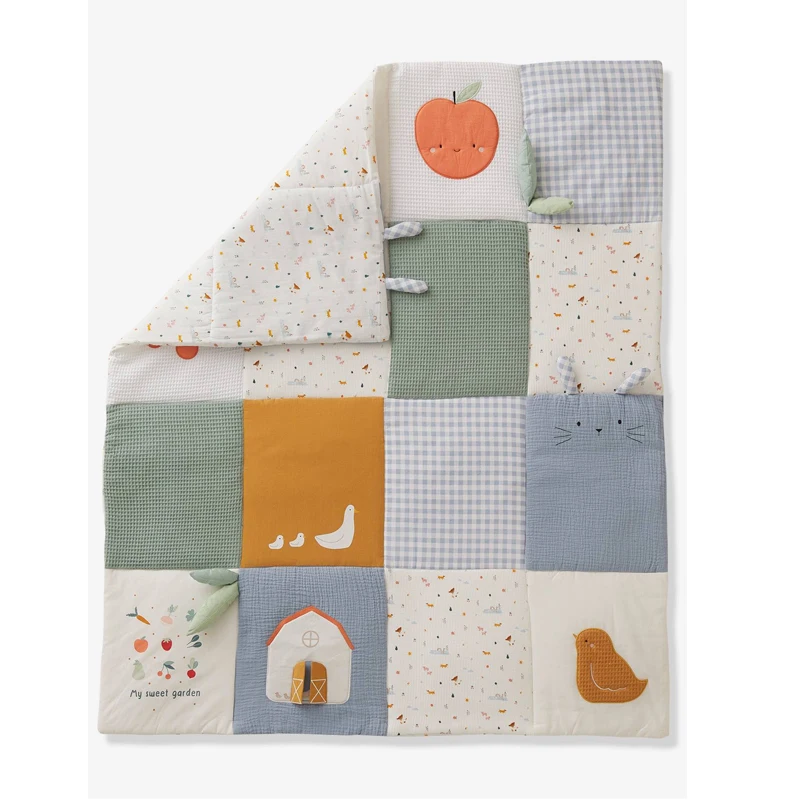 Customizable Square Soft kid Crawling Mats Sensory Kids Gym Tummy Time Baby Play Mat