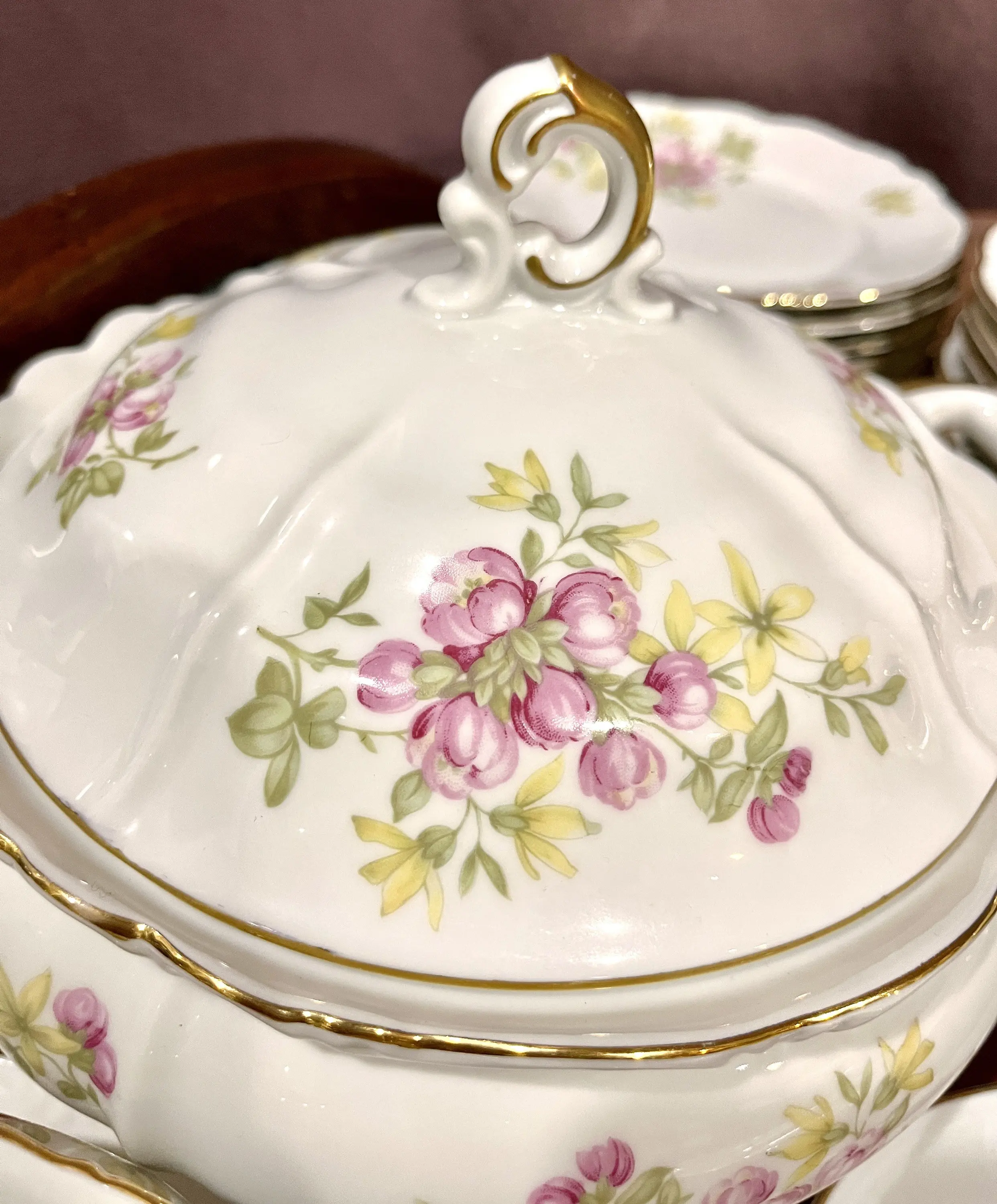 Bavari  Lavish premium Porcelain Dinnerware dinner sets 122pcsWedding Gift, Family Heirloom Elegant Art