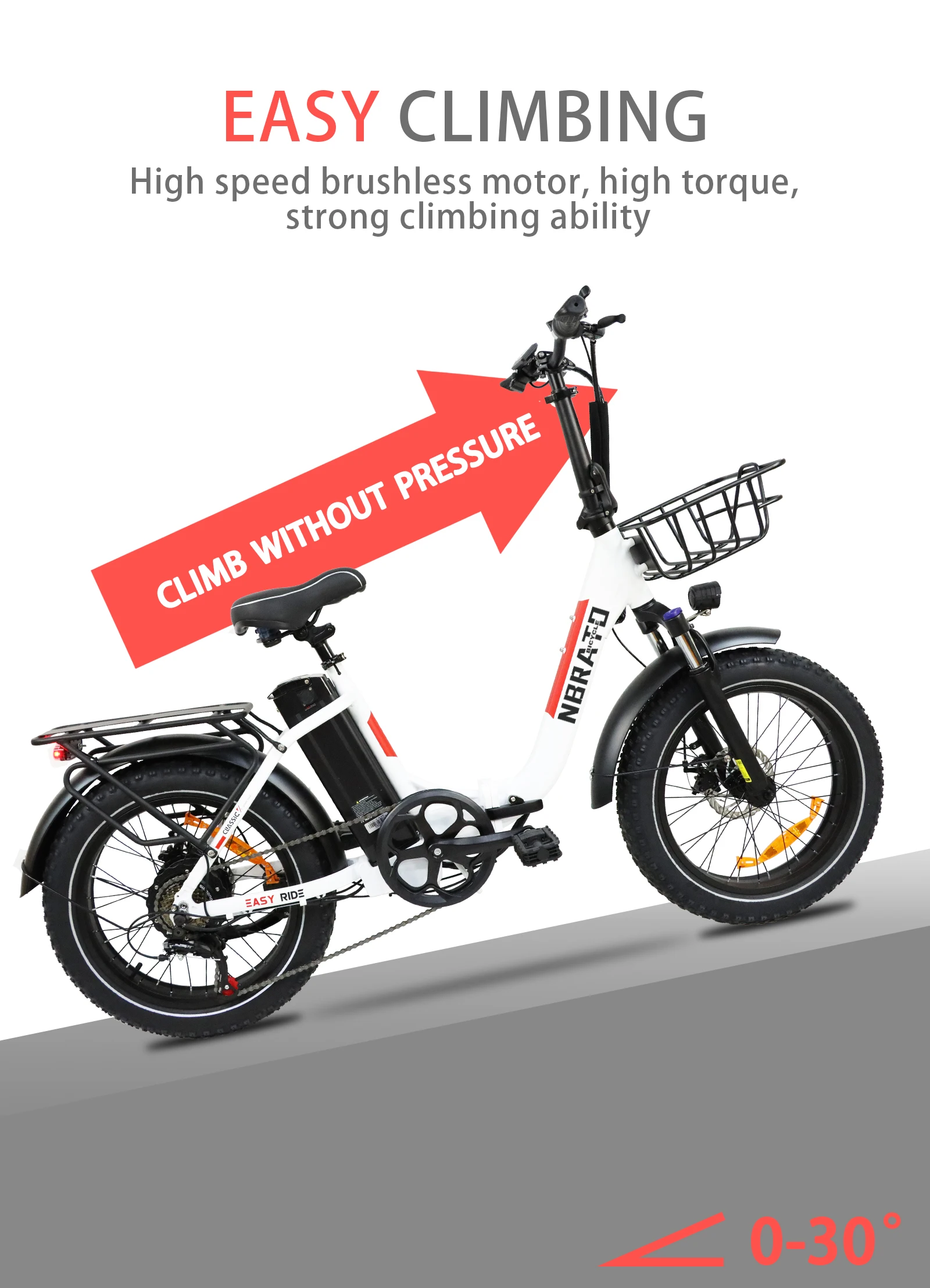 EU Drop Shipping 500W 48V 13AH 20inch Fat Tire Folding Ebike Electric Mountain Bike Bicycle