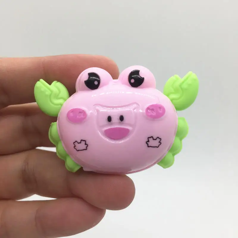 Plastic Small Mini Cute Toy Car Crab Model Gift Toy Vehicles Pull Back Crab Toy