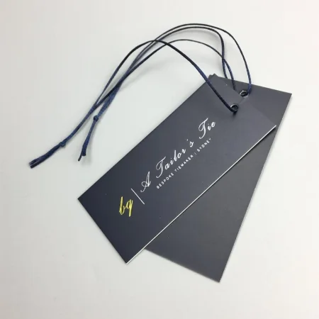 Customized print clothing hang tag paperboard garment swing hanging tag hand tags