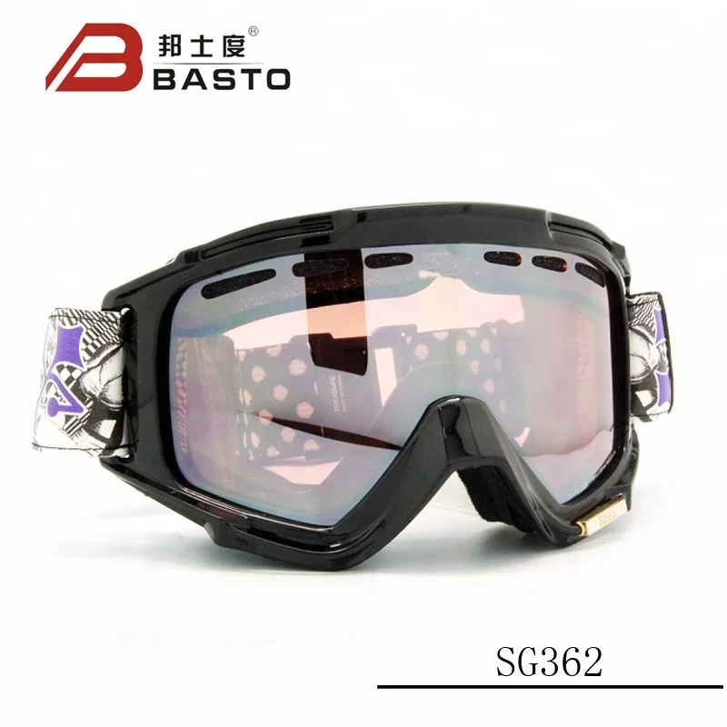 OEM SG362 2022 Fashion Snowboard UV400 Ski Goggles