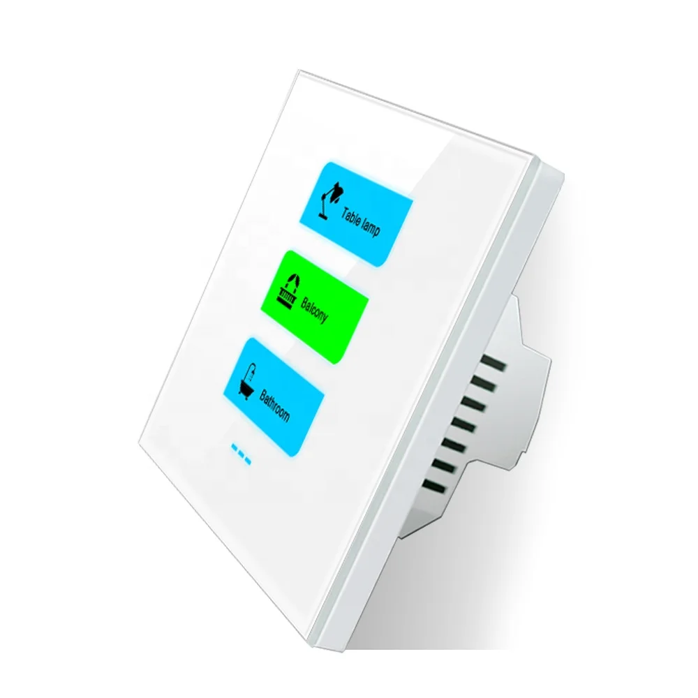 2024 Lanbon L7i TUYA и умный контроль жизни Zigbee Smart switch support customized switch button на другом языке nam