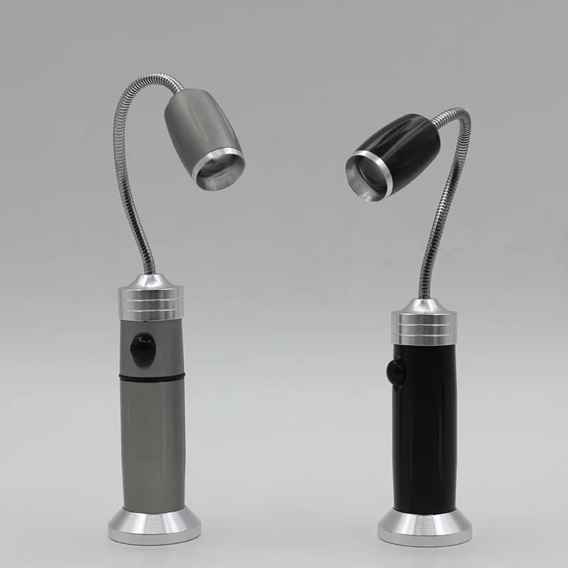 Zoomable Auto Repairing Inspection Flashlight Lamp Magnetic 360 Degree Flexible Telescoping Work Light