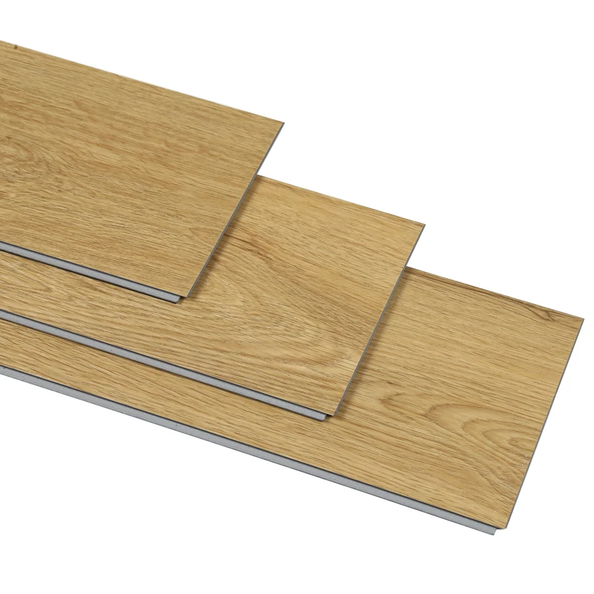 Wholesale Price Eco Friendly Fireproof Formaldehyde-free Wooden Texture SPC Resilient Flooring