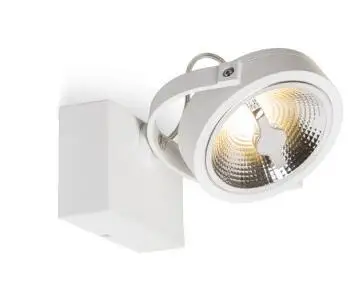 
AR111 QR111 ES111 GU10 Single Head Surface Mounted Fitting Wall Mounted Spotlight Fixture 