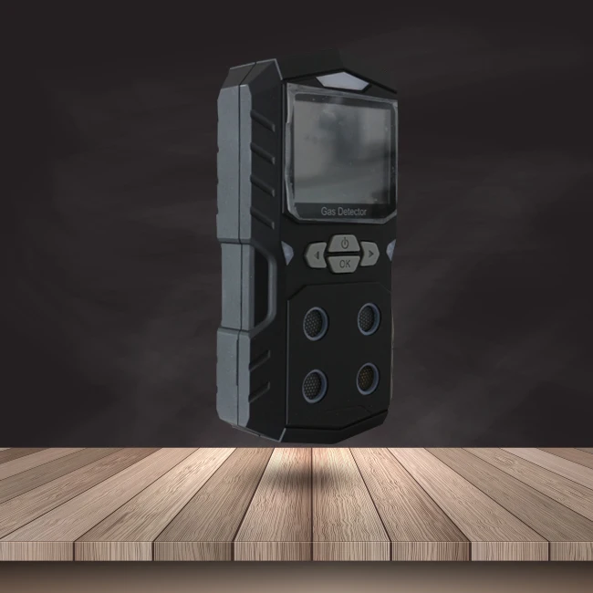 Digital oxygen, combustible, carbon monoxide, hydrogen chloride portable gas analyzer HN2360