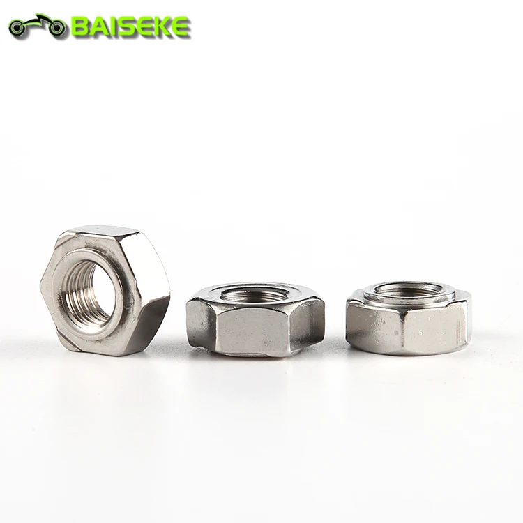 DIN929 белые оцинкованные шестигранные сварочные гайки от baiseke