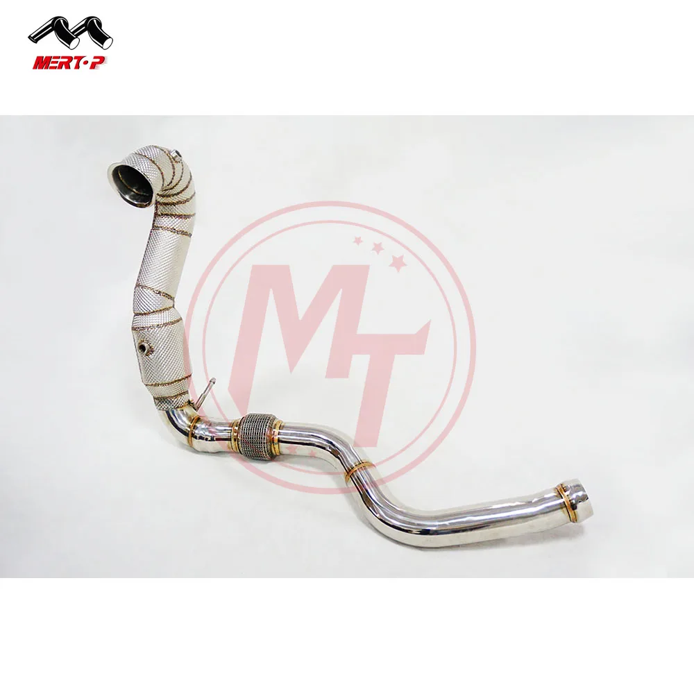  Выхлопная труба Mertop racing SS304 AMG A45 CLA45 GLA45 M133 2014 +