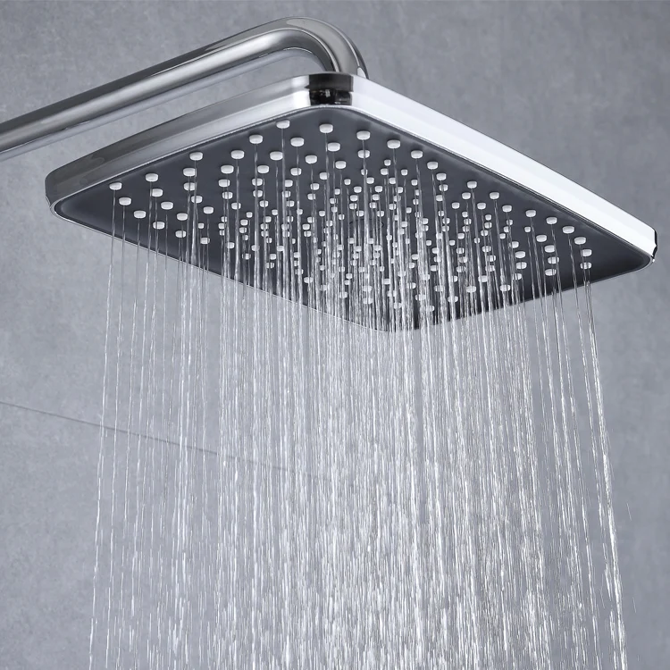 AIM Booster Aurora Silver 4 Functions Ceiling Concealed Shower Head Overhead
