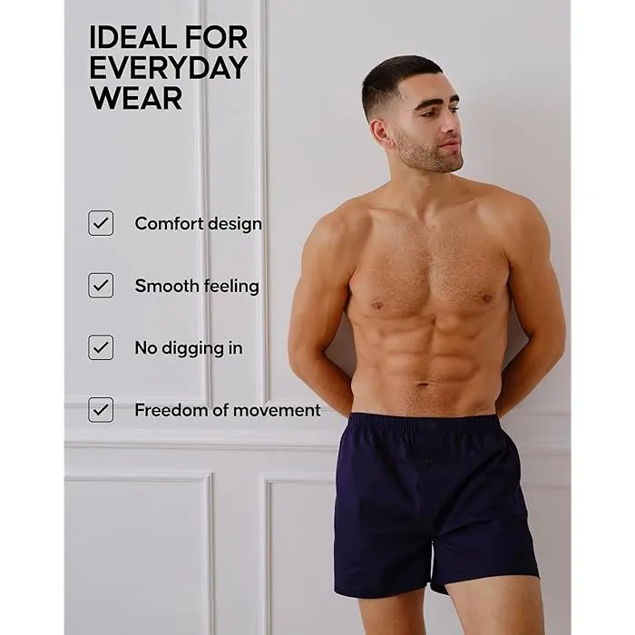 Beach Basketball Shorts 2024 Comfy Loose Home 100% cotton boxers for men underwear boxer cotton men shorts