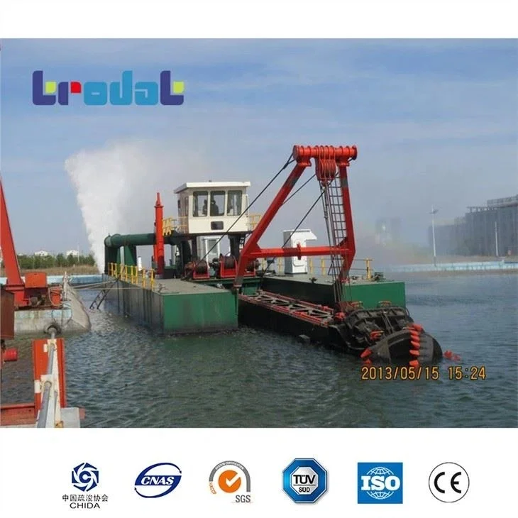 TRODAT Dredging Cutter Head Drive System for Dredger with Hydraulic Motor,Toothed Coupling, Drive Shaft Bearing Assembly