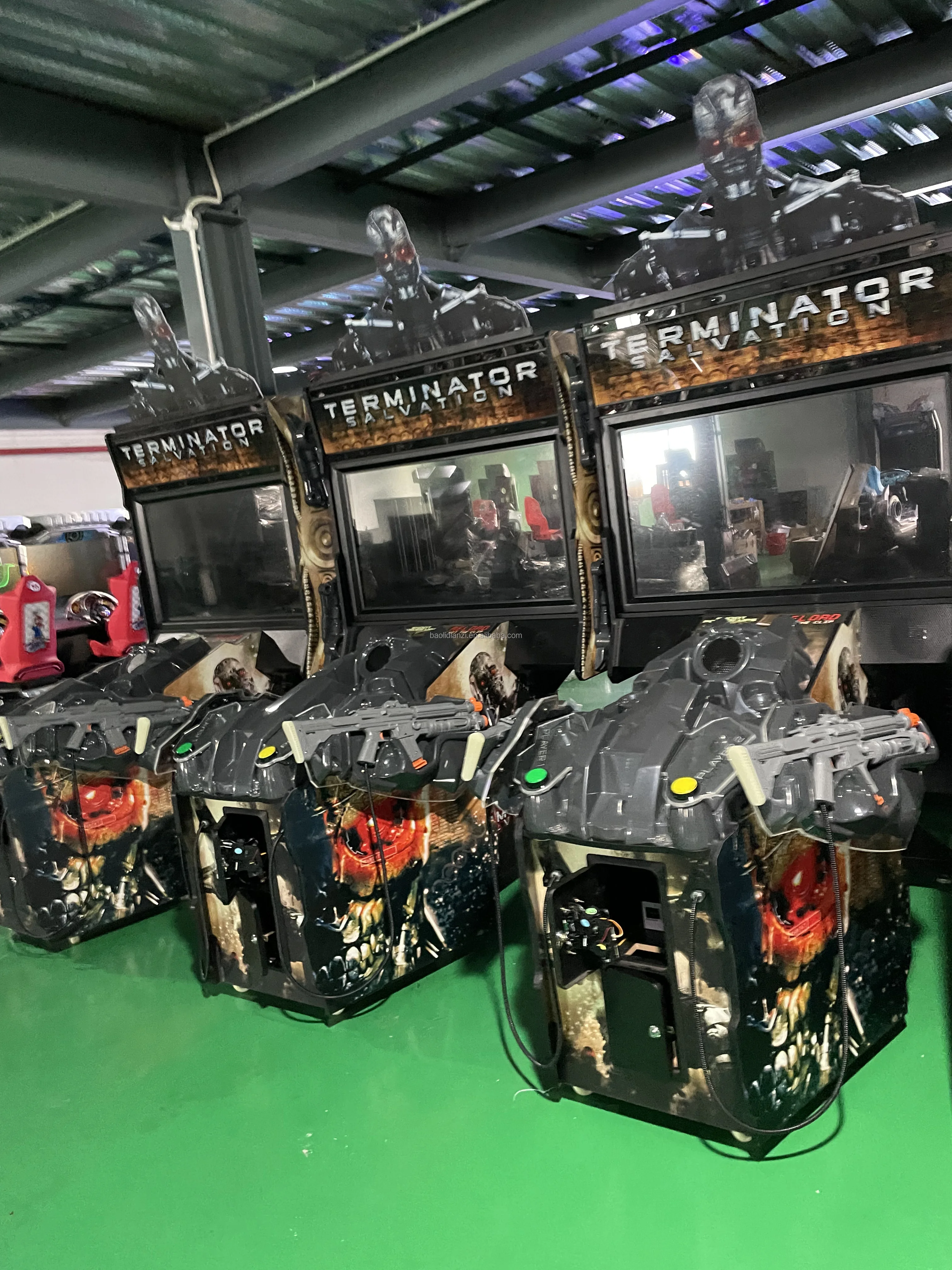Coin Operated Shooting Terminator 4 Light Gun Edition Game Machine Video Shooting Arcade Game Machine