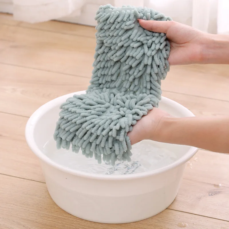 Household Microfiber Chenille flat mop head Replace cloth floor mop head 75 g/pcs 90 g/pc