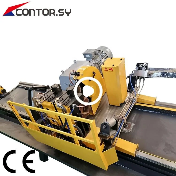 Tube Mill Production Line  Tube Use Saw Cutting Machine  Cold Cut Flying Saw In Machinery Repair Shops