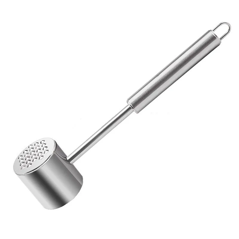 Steak Hammer Stainless Steel Double Sided Meat Beef Tenderizer Hammer For Tenderizing Steak