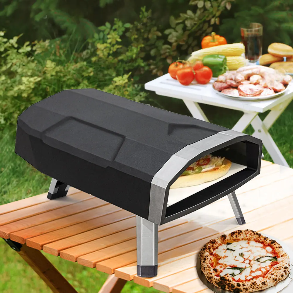 Продажа дешевого профессионального светового оборудования 16 дюймов коммерческий отдельно стоящая газовая печь для пиццы