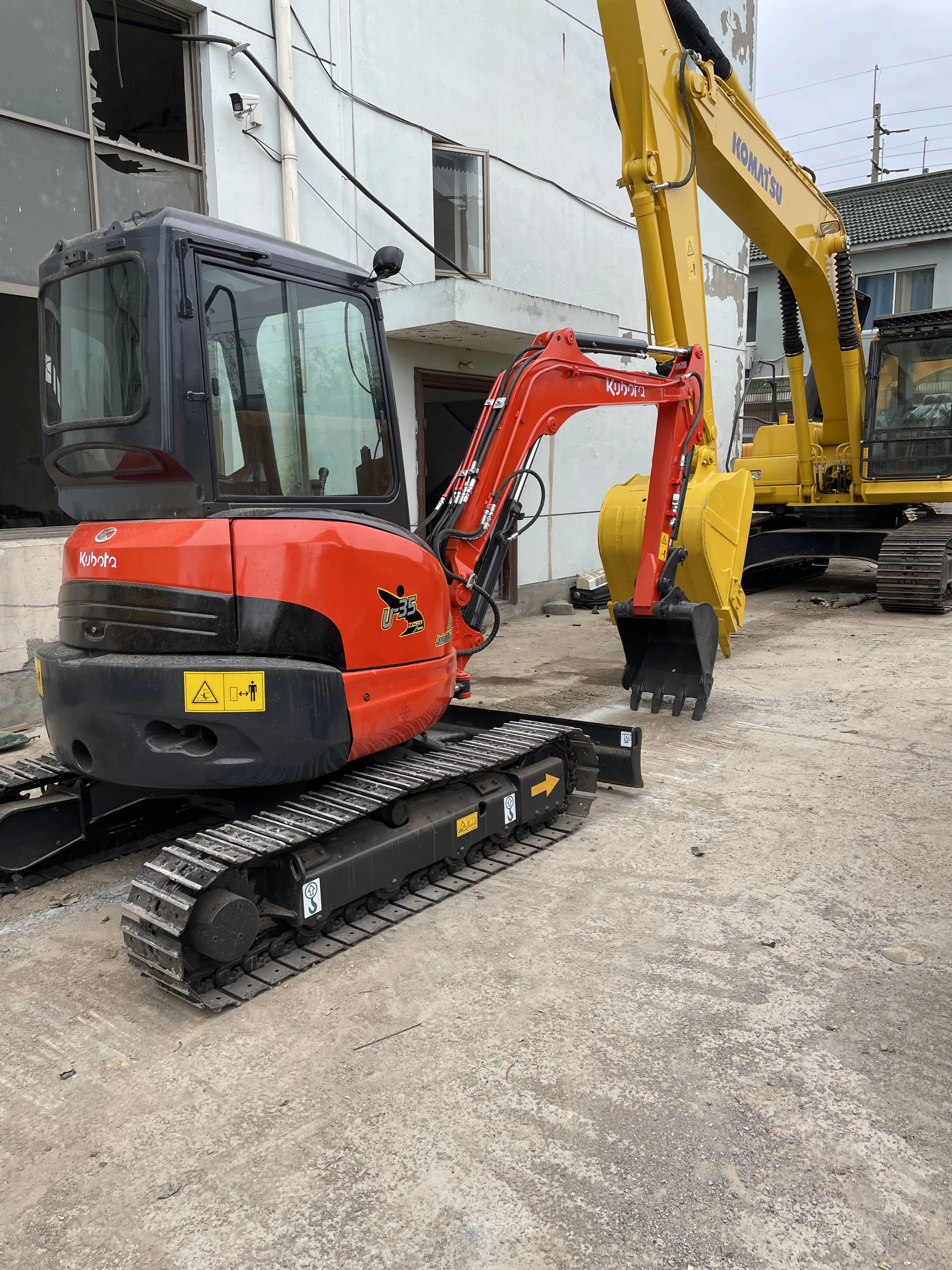 Japan Original Kubota U35 Mini Digger Used 3.5t Kubota U35s U30crawler Excavator