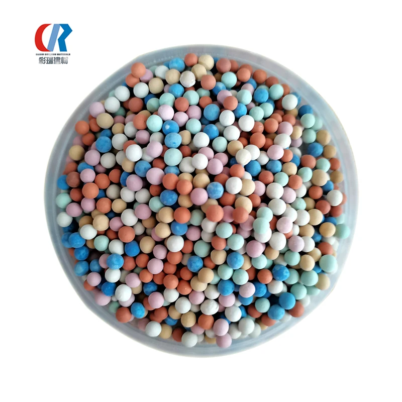 Color Solid Ceramsite Color Expanded Clay Pebbles Pellets Grow Media Orchids Succulent plant Hydroponics