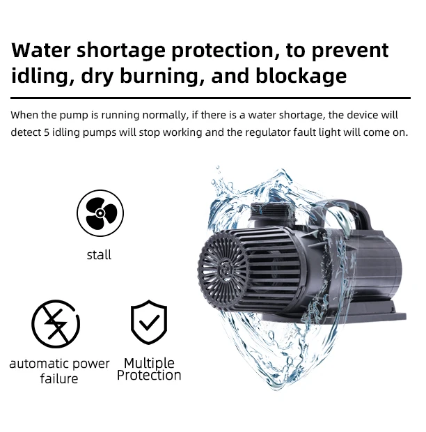 Qlozone rockery fountain dc water circulating pump aquarium fish tank koi pond filter pumps solar submersible water pump