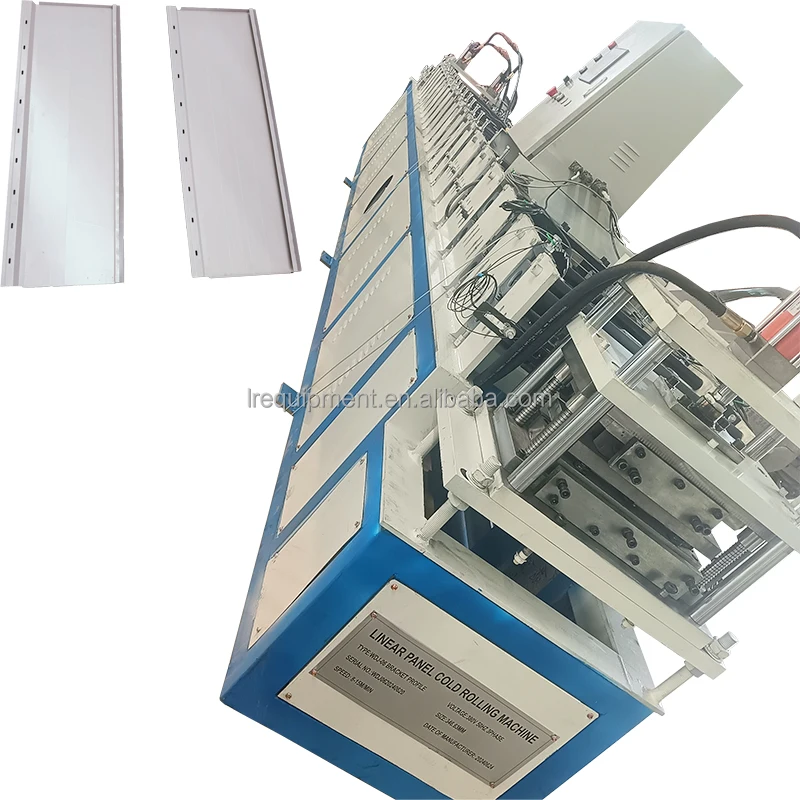Automatic High-Speed Gusset Forming Advertising Buckle Building Board Rolling Forming Machine
