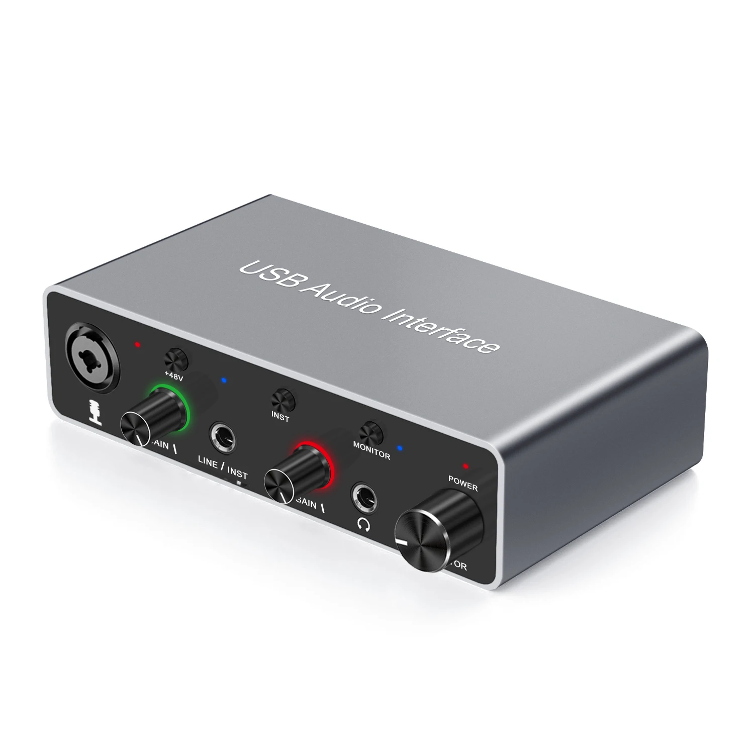 Звуковая карта 192 кГц/24 бит с USB аудио интерфейсом интерфейсная студия solo XLR для профессионального оборудования записи