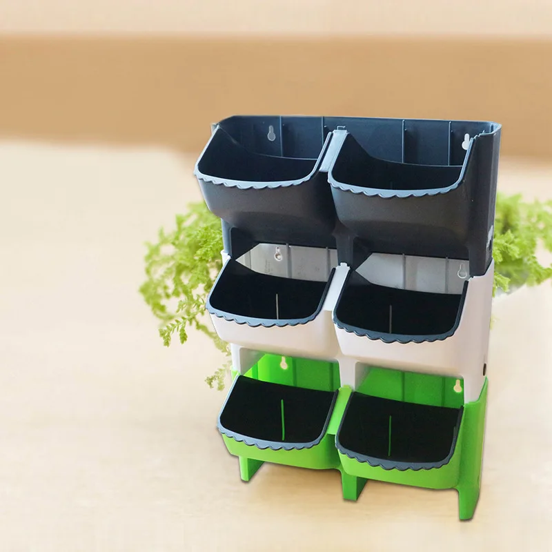 
Vertical Garden Pot Wall Hanging Plastic Flowerpot 